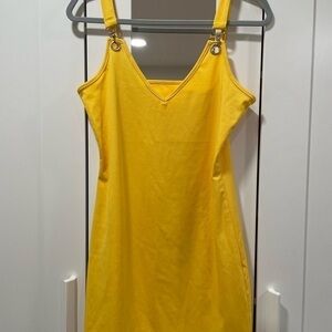 Yellow Sleeveless Dress
